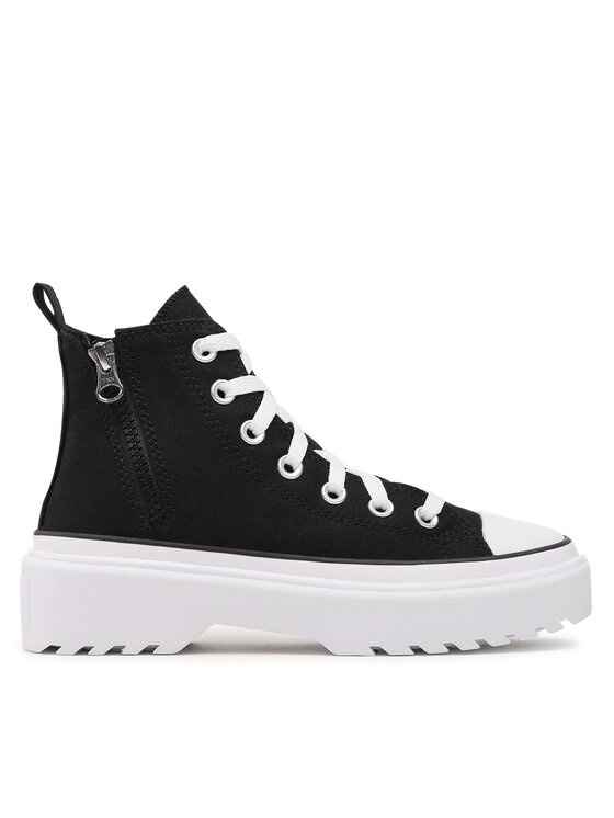 Converse Kedas Converse Chuck Taylor All Star Lugged Lift Hi A03011C Melns