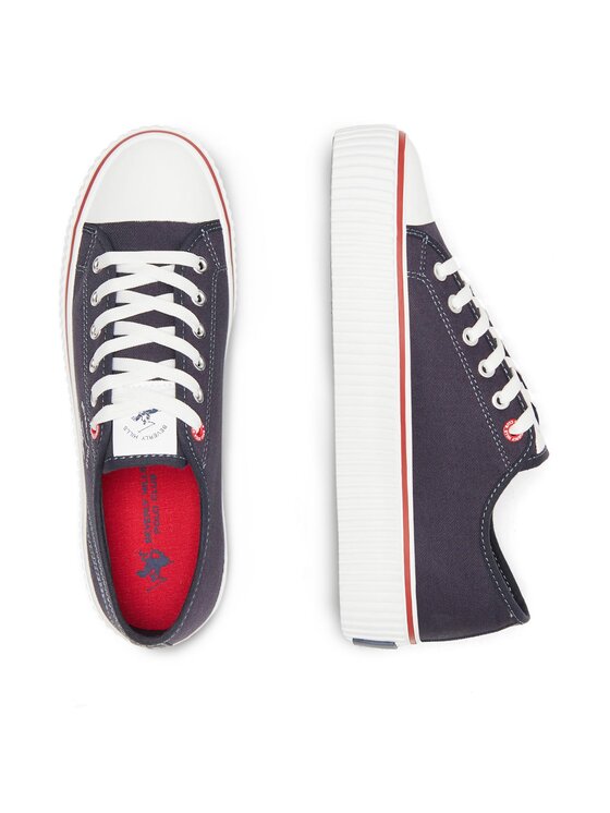 Beverly Hills Polo Club Plátenky Beverly Hills Polo Club W-BHPC027M Tmavomodrá