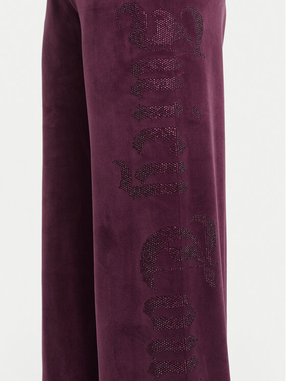 Juicy Couture Juicy Couture Pantalones de chándal Old Gothic JCWBJ226334 Violeta Regular Fit