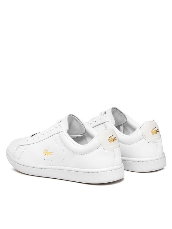 Lacoste Sneakersy Lacoste Carnaby Evo 0722 1 Sfa 743SFA0016216 Biały