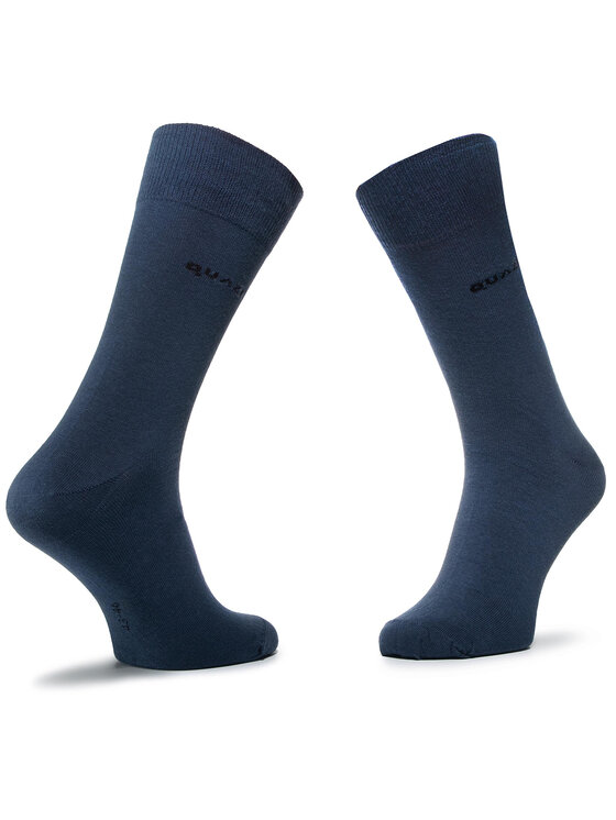 QUAZI Șosete lungi QUAZI QZ-SOCKS-65-04-MEN-007 Bleumarin