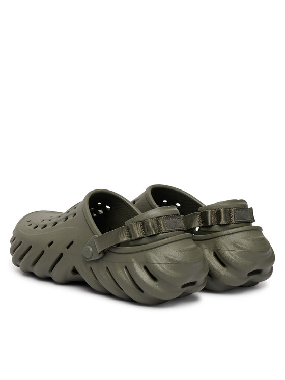 Crocs Шльопанці Crocs Echo Clog 207937 Зелений