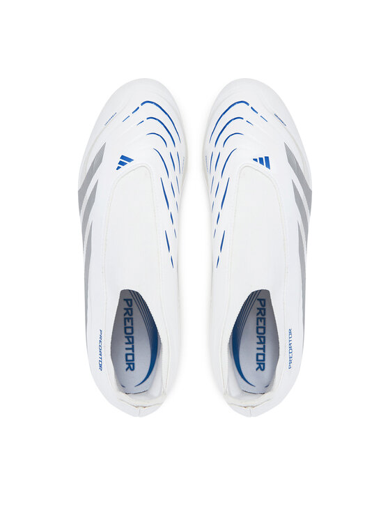 adidas Взуття для футболу adidas Predator League Laceless Firm/Multi-Ground ID3860 Білий