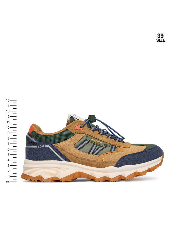 Pepe Jeans Снікерcи Pepe Jeans Peak Bole B PBS600002 Коричневий
