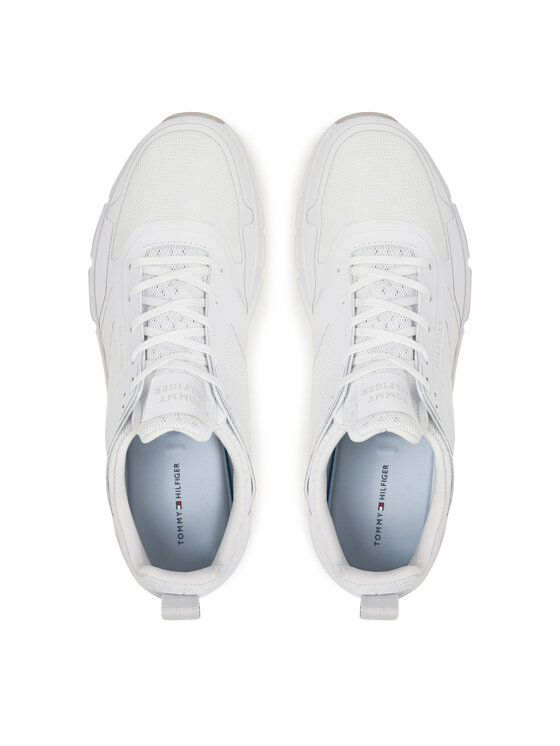 Tommy Hilfiger Zapatillas Tommy Hilfiger Modern Comfort Run Mix FM0FM05471 Blanco