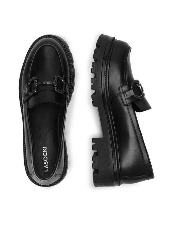 Lasocki Loafersy Lasocki WI33-CS538-SANDY-01 Černá