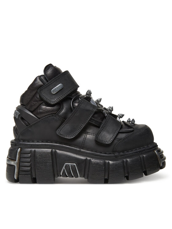 NEW ROCK Botine NEW ROCK M-285C-S1 Negru