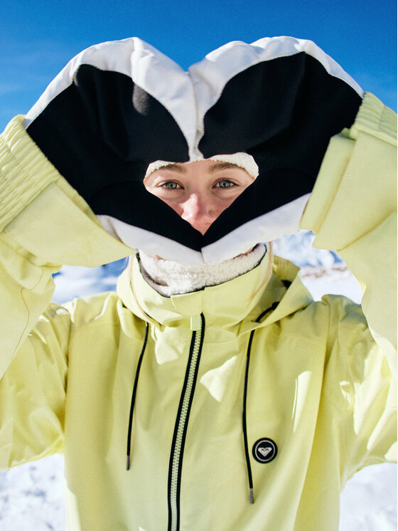 Roxy Лижні рукавиці Roxy Jetty Solid Mitt  ERJHN03268 Сірий