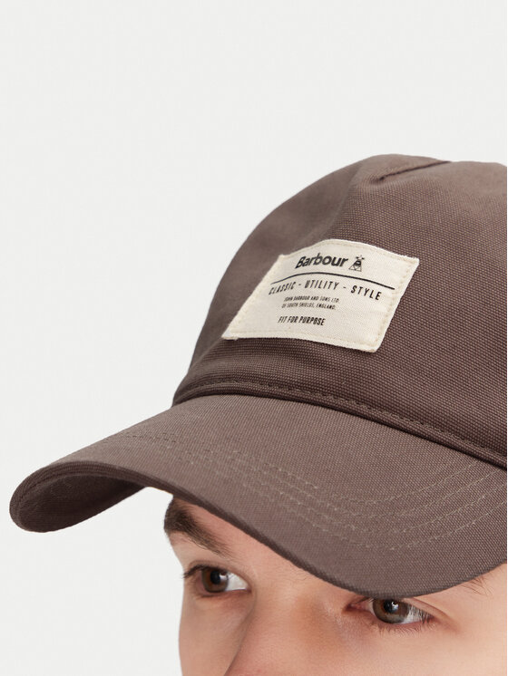 Barbour Šiltovka Barbour Lipton MHA0886GY91 Sivá