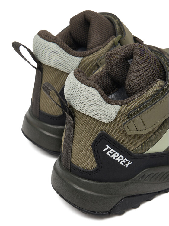 adidas Trekking adidas Terrex Anylander Mid Climaproof Children Hiking Shoes KJ2671 Zelena