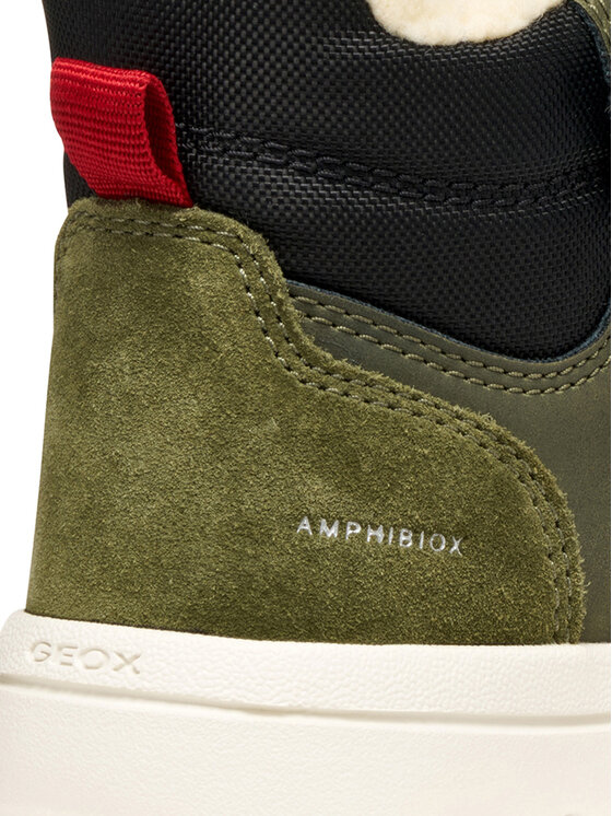 Geox Čižmy Geox B Willaboom B Ab B365BC 0ME22 C0450 S Kaki