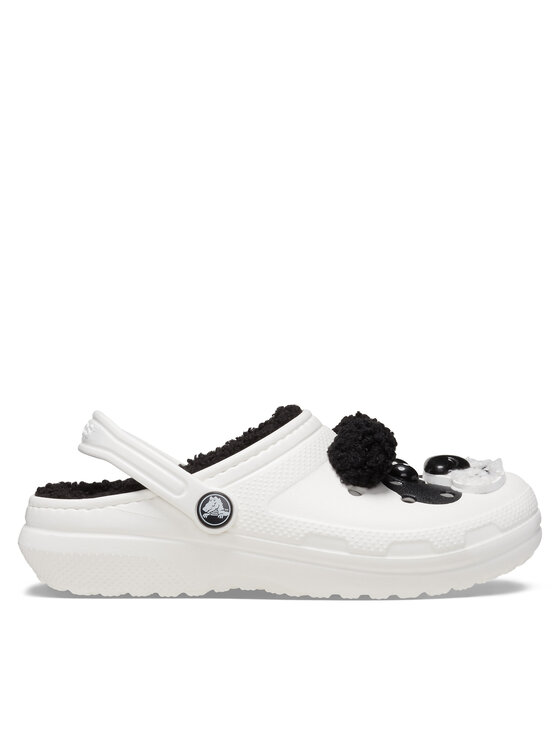 Crocs Шльопанці Crocs Classic Lined Iam Panda Bear Clog K 210400 Білий