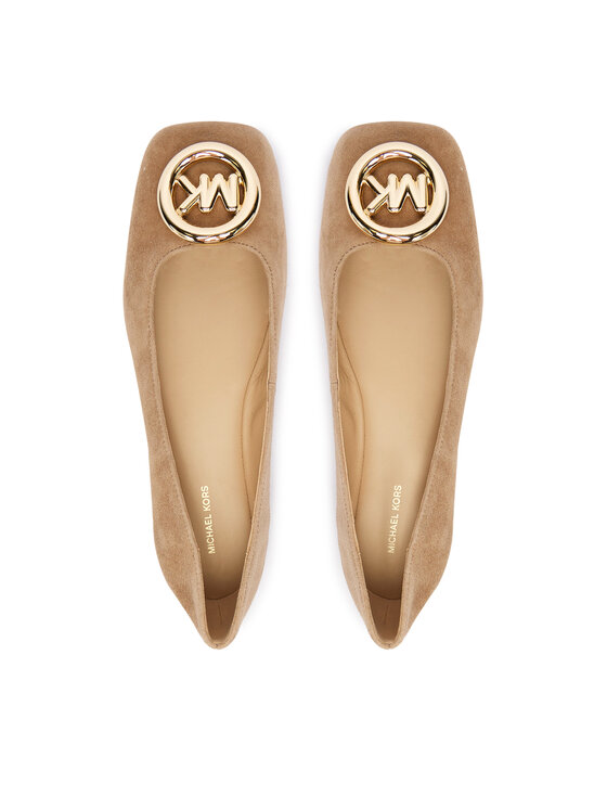 MICHAEL Michael Kors Baleríny MICHAEL Michael Kors Milan 40F5MLFP1S Hnedá