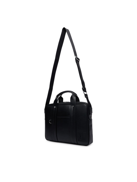 KARL LAGERFELD Dokumentu soma KARL LAGERFELD B2M30191 Melns
