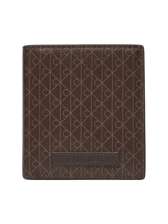 Calvin Klein Portofel Calvin Klein Coated Ns Slim Billfold LV04D1084G Maro