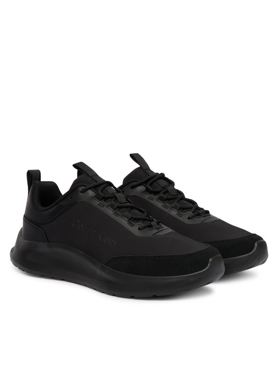 Calvin Klein Sneakersy Calvin Klein Light Eva Runn Ess Laceup Ny-Su HM0HM02342 Čierna