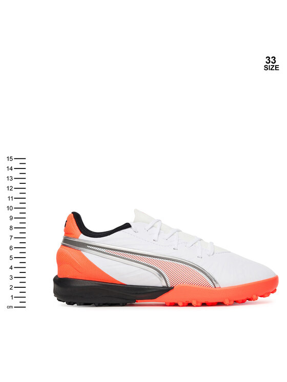 Puma Взуття для футболу Puma King Match Tt Jr 108838 01 Білий