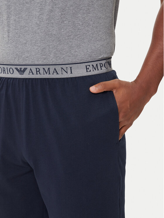 Emporio Armani Underwear Emporio Armani Underwear Pijama EM000400 AF10776 M8098 Gris Regular Fit