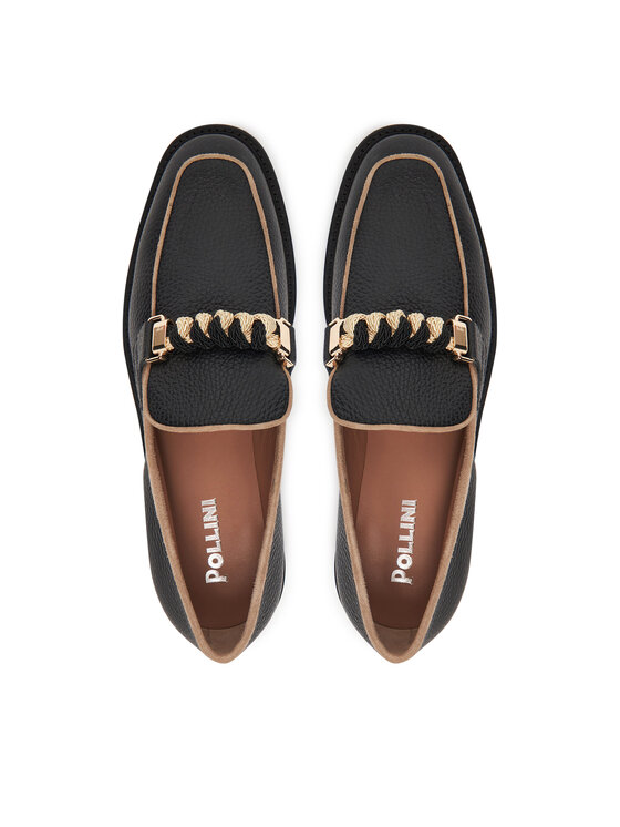 Pollini Лофери Pollini SA10183G0NTD100A Чорний