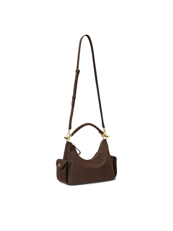 LAUREN RALPH LAUREN Ročna torba LAUREN RALPH LAUREN 431P18453003 Temno rjava