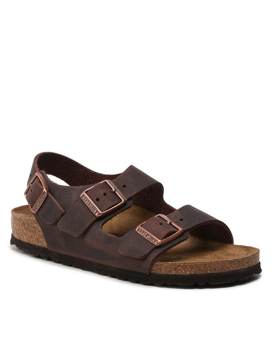 Birkenstock Босоніжки Birkenstock Milano 34873 Коричневий