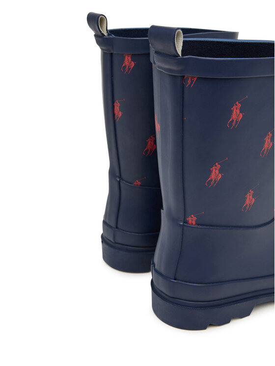 Polo Ralph Lauren Gumáky Polo Ralph Lauren Misty Rain Boot RL02987410 Tmavomodrá