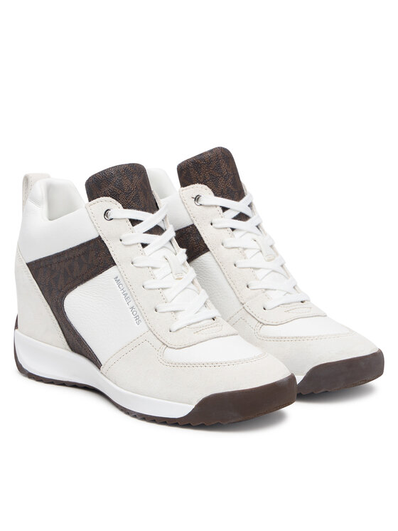 MICHAEL Michael Kors Снікерcи MICHAEL Michael Kors Nikko S2 Wedge Trainer 43F6NKFS4S Білий