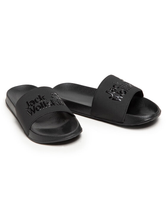 Jack Wolfskin Nazouváky Jack Wolfskin Slider M 4044821 Černá