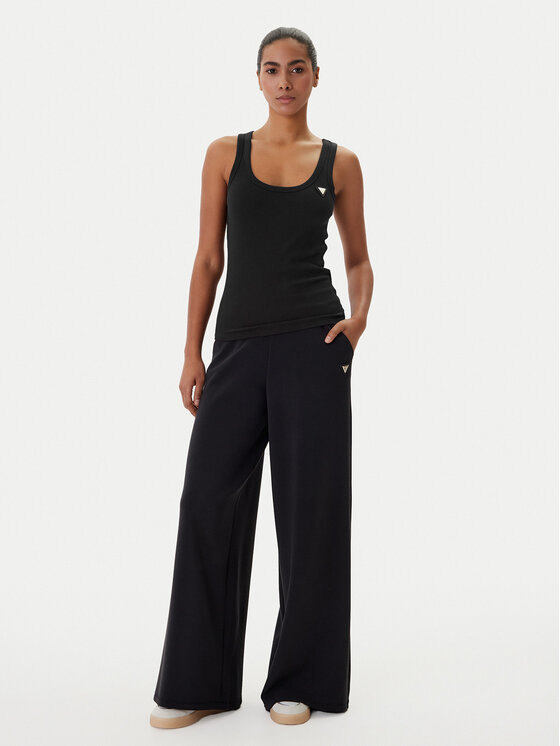 Guess Guess Top V4YP06 cK8RT2 Marrón oscuro Regular Fit