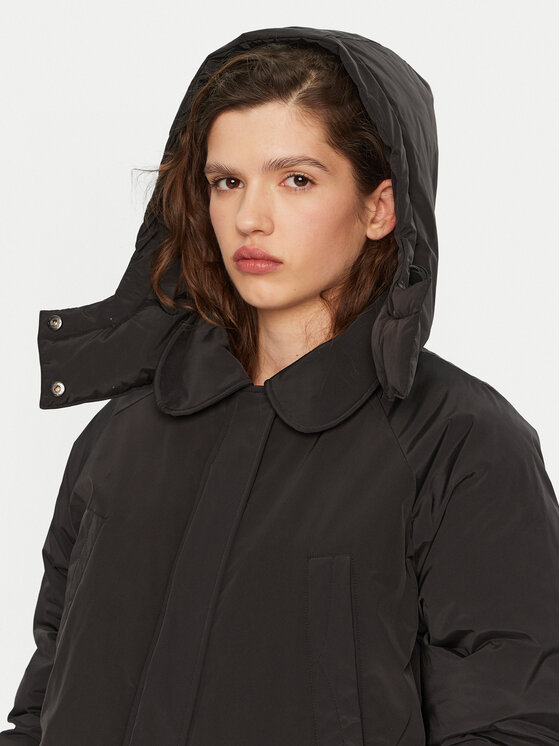 Hunter Hunter Átmeneti kabát HARW0014242 Fekete Regular Fit