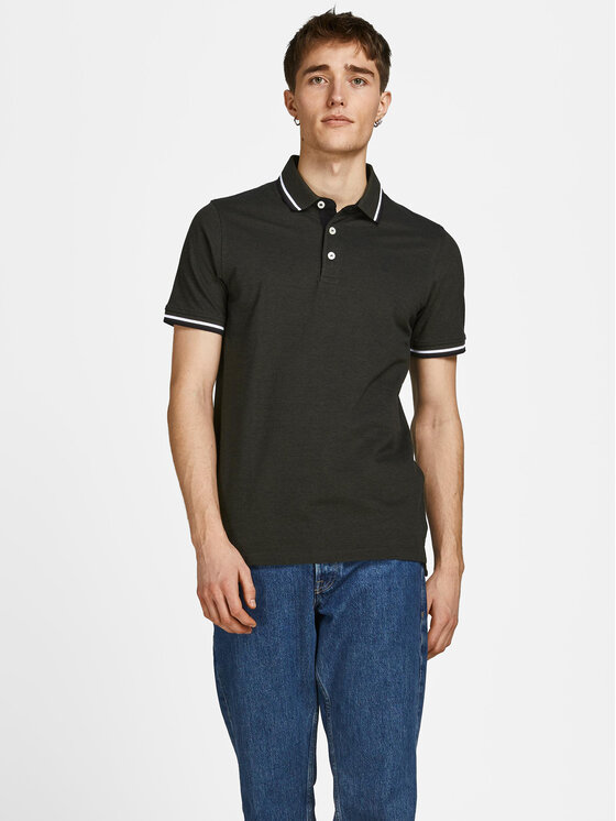 Jack & Jones Jack & Jones Galléros póló szett Paulos 12191216 Színes Slim Fit
