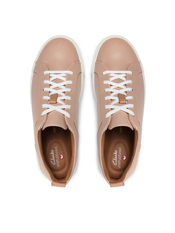 Clarks Sneakersy Clarks Un Maui Lace 261401674 Růžová
