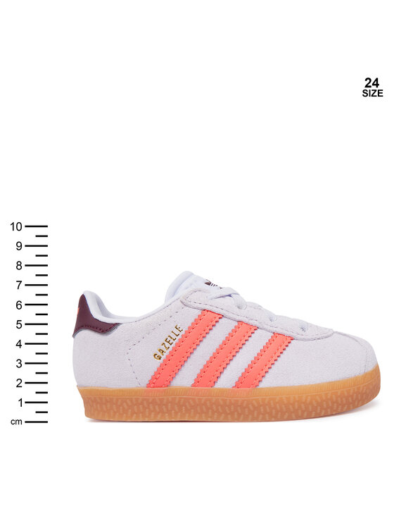 adidas Sneakersy adidas Gazelle Comfort Closure Elastic Lace KI7138 Fioletowy jasny