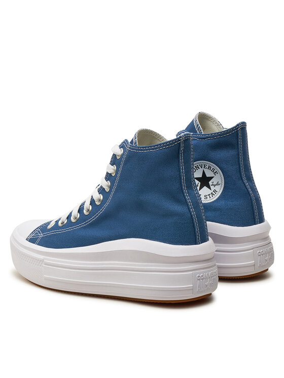 Converse Trampki Converse Chuck Taylor All Star Move Platform A09395C Niebieski