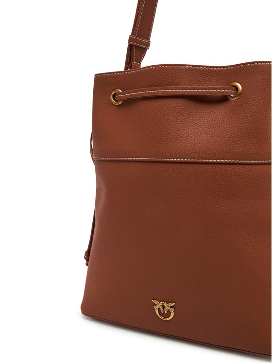PINKO Kabelka PINKO SECCHIELLO CLASSIC 104305 A29Q L84Q Hnedá