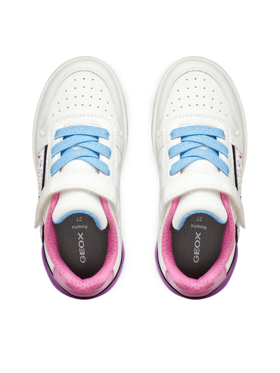 Geox Sneakers Geox J Washiba Girl J55HXA 054AJ C1Z8H S Alb