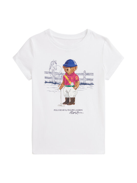 Polo Ralph Lauren Polo Ralph Lauren Camiseta 312A96120001 Blanco Regular Fit