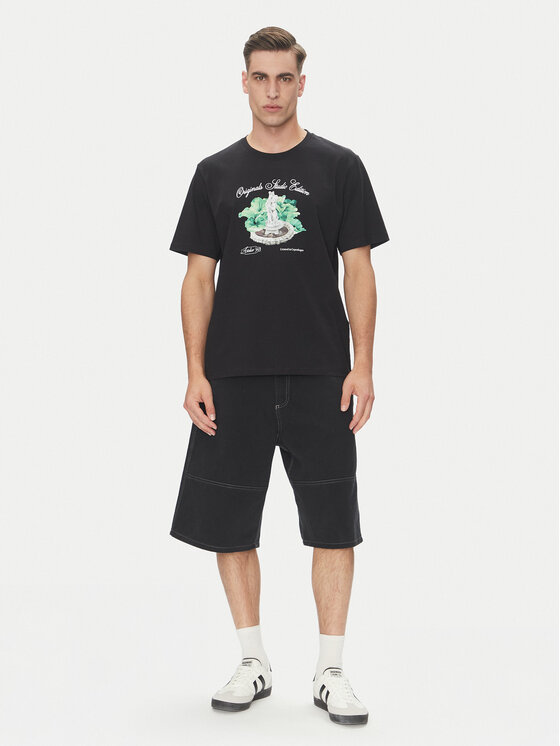 Jack & Jones Jack & Jones Футболка Hydra 12277248 Чорний Relaxed Fit
