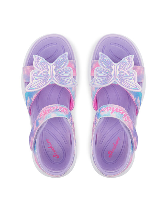 Skechers Босоніжки Skechers Jumpsters Sandal-Butterfly Brites 303109L/LVMT Фіолетовий