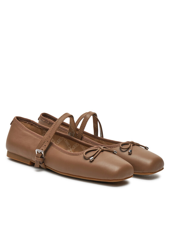 MICHAEL Michael Kors Балетки MICHAEL Michael Kors Collette Flex Ballet 40T4CTFP1L Коричневий