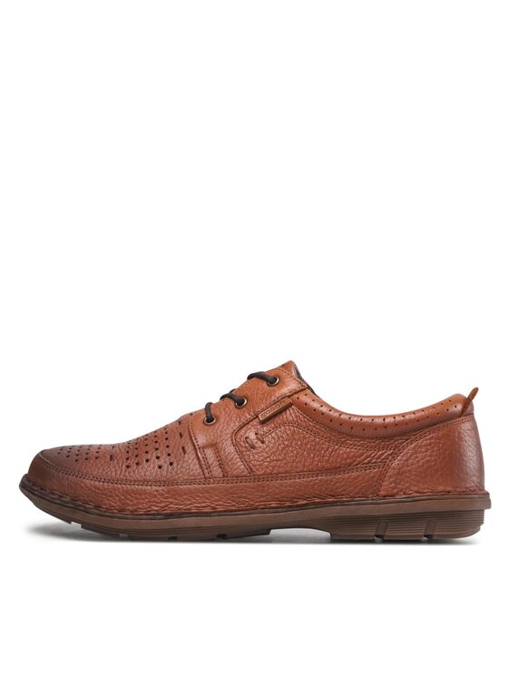 Go Soft Półbuty Go Soft MI08-BERGAMO-02 Brązowy