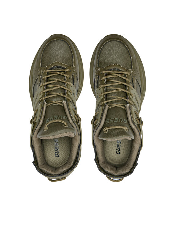 Guess Sneakersy Guess Belluno Low FMTBEL ELE12 Khaki