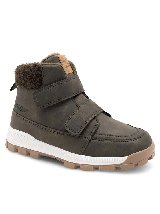 Action Boy Šnurovacia obuv Action Boy AVO-TM9090-003(IV)CH Kaki