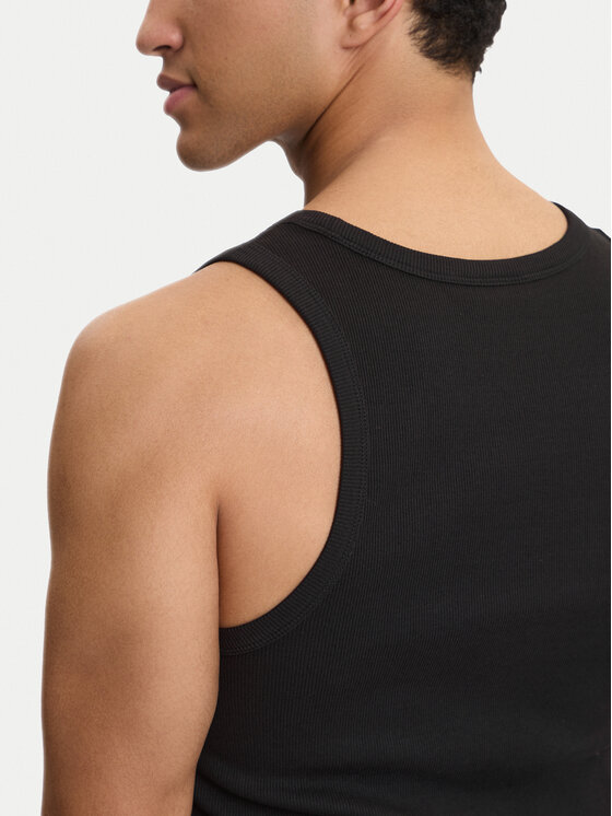 Calvin Klein Jeans Calvin Klein Jeans Camiseta sin mangas Terry LV04RF272G Negro Regular Fit