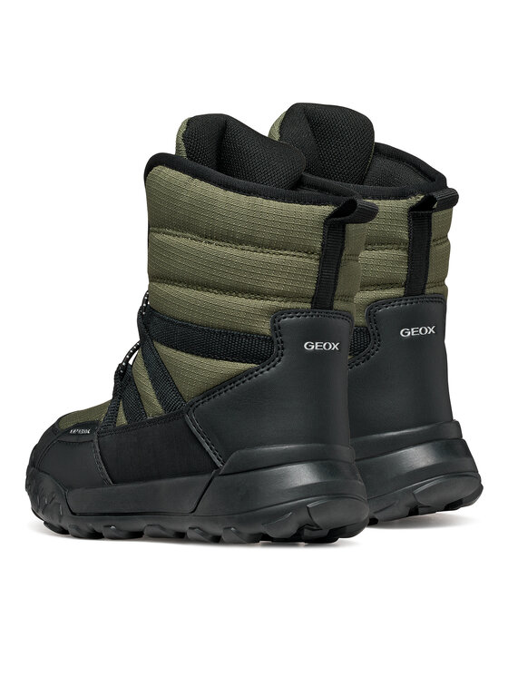 Geox Sněhule Geox J Trekkyup Boy B Abx J46MBC 08V50 C0450 S Tmavě zelená