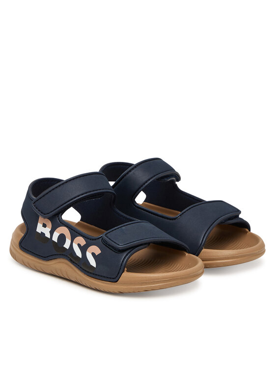 BOSS Sandale BOSS J52821 D Bleumarin
