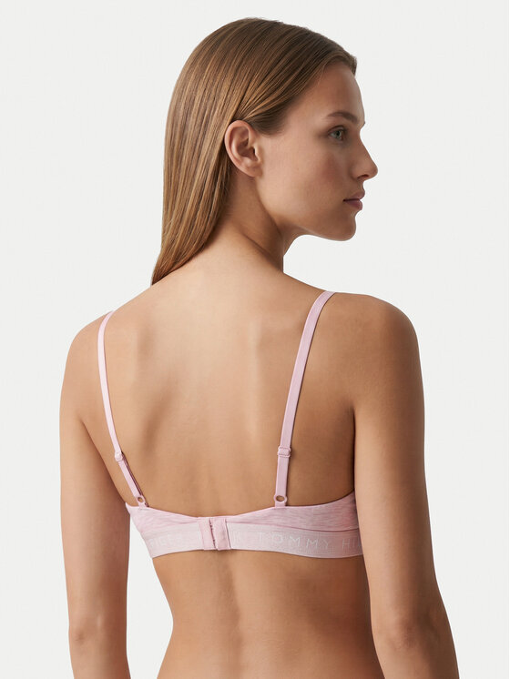 Tommy Hilfiger Tommy Hilfiger Bralette UW0UW06040 Rosa claro