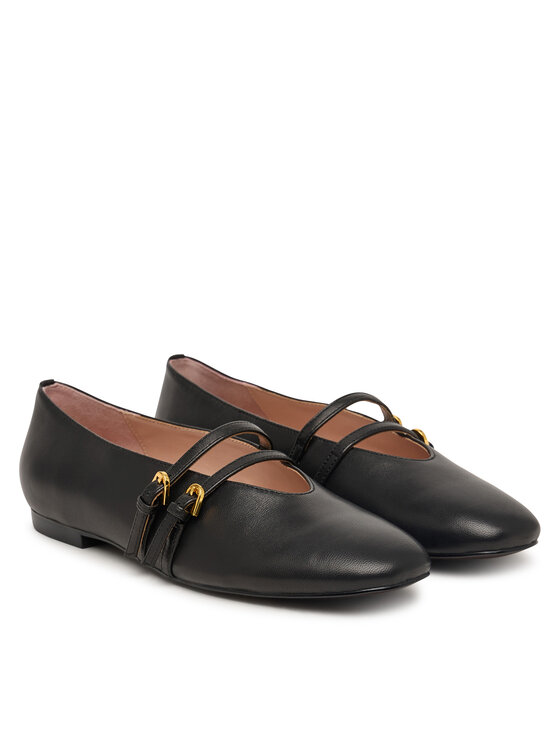 Coccinelle Балетки Coccinelle Coccinellerisako Smooth E4 U6F 19 01 01 Чорний