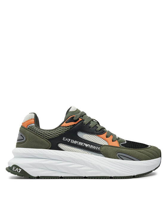 EA7 Emporio Armani Sneakersy EA7 Emporio Armani X8X178 XK382 U035 Zelená