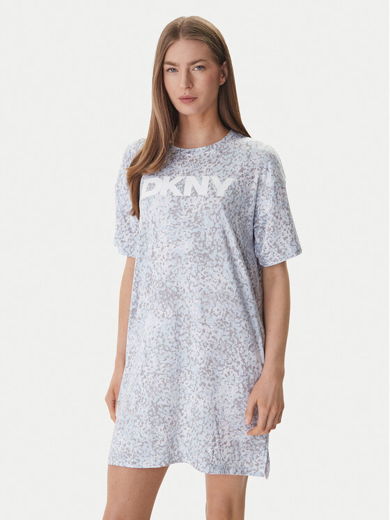 DKNY DKNY Nočna srajca YI30093 Modra Regular Fit